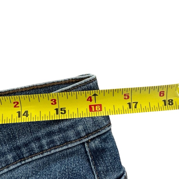 J Crew Blue Denim Jeans 10” High-Rise Toothpick size 32 - Picture 7 of 10